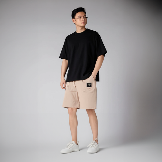 Rugged Casual Khaki Shorts