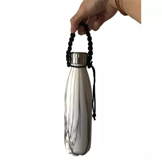 Portable Durable Cord Oasis Thermal Flask Bottle Strap Handles with Plastic Cord Stopper