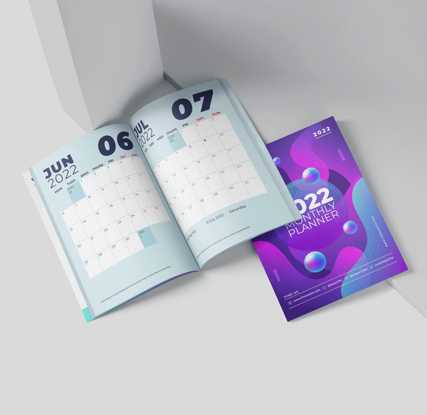 2022 Monthly Planner