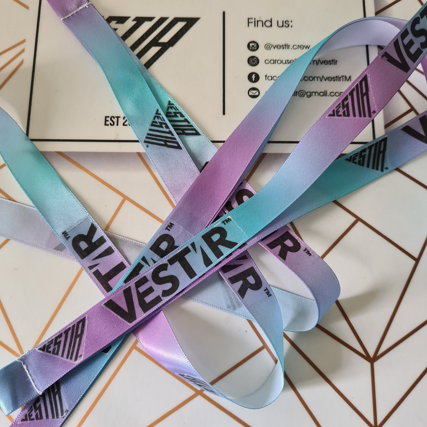 Ombre Lanyard