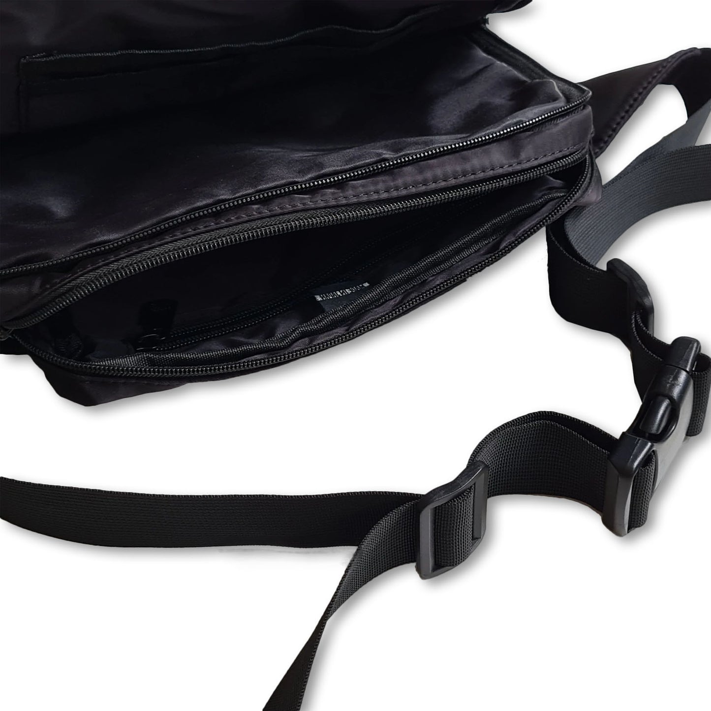 Water-Resistant Messenger Crossbody Bag