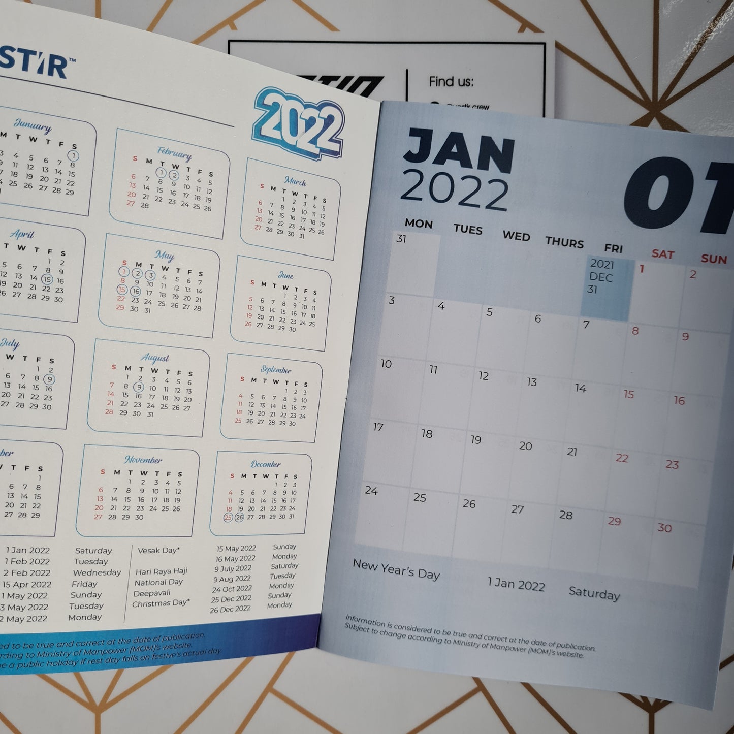 2022 Monthly Planner