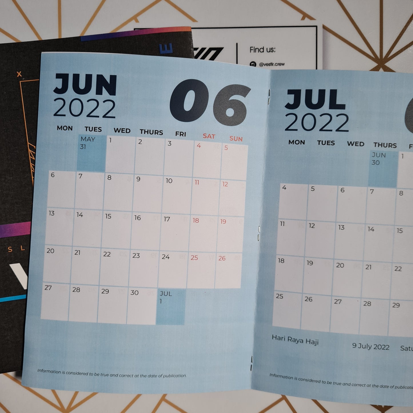 2022 Monthly Planner