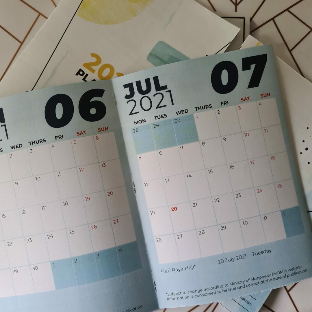 2021 Monthly Planner