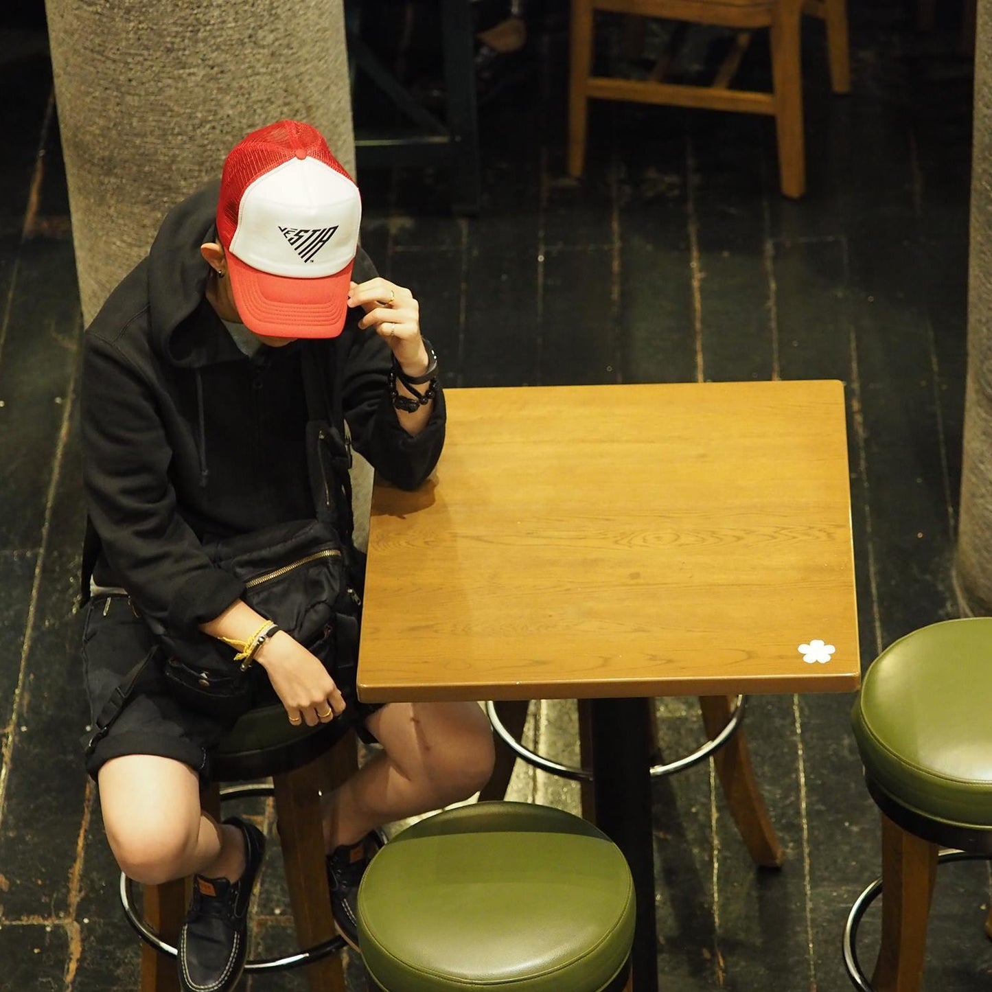 Logo Snapback Trucker Cap