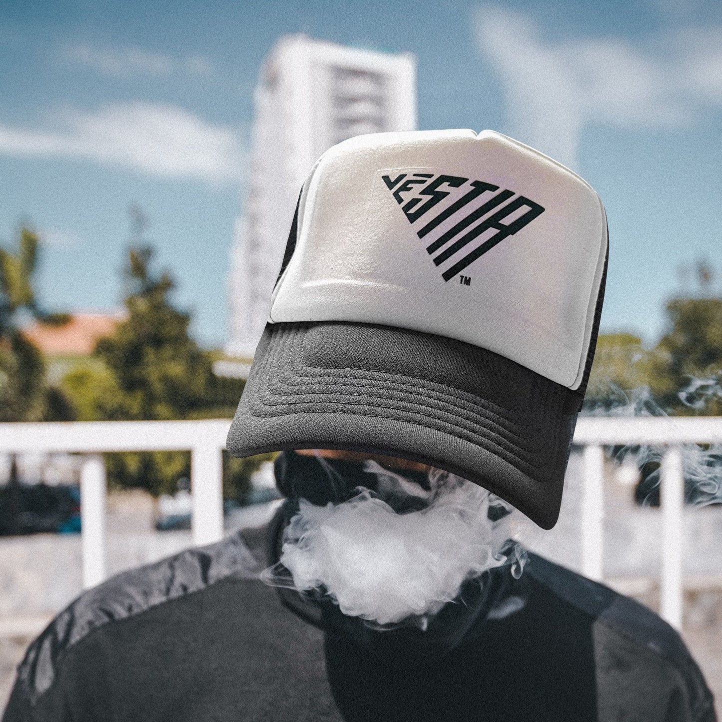Logo Snapback Trucker Cap