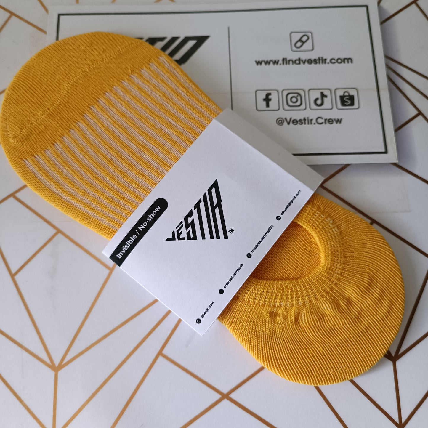 Assorted Unisex Invisible/No-show Socks