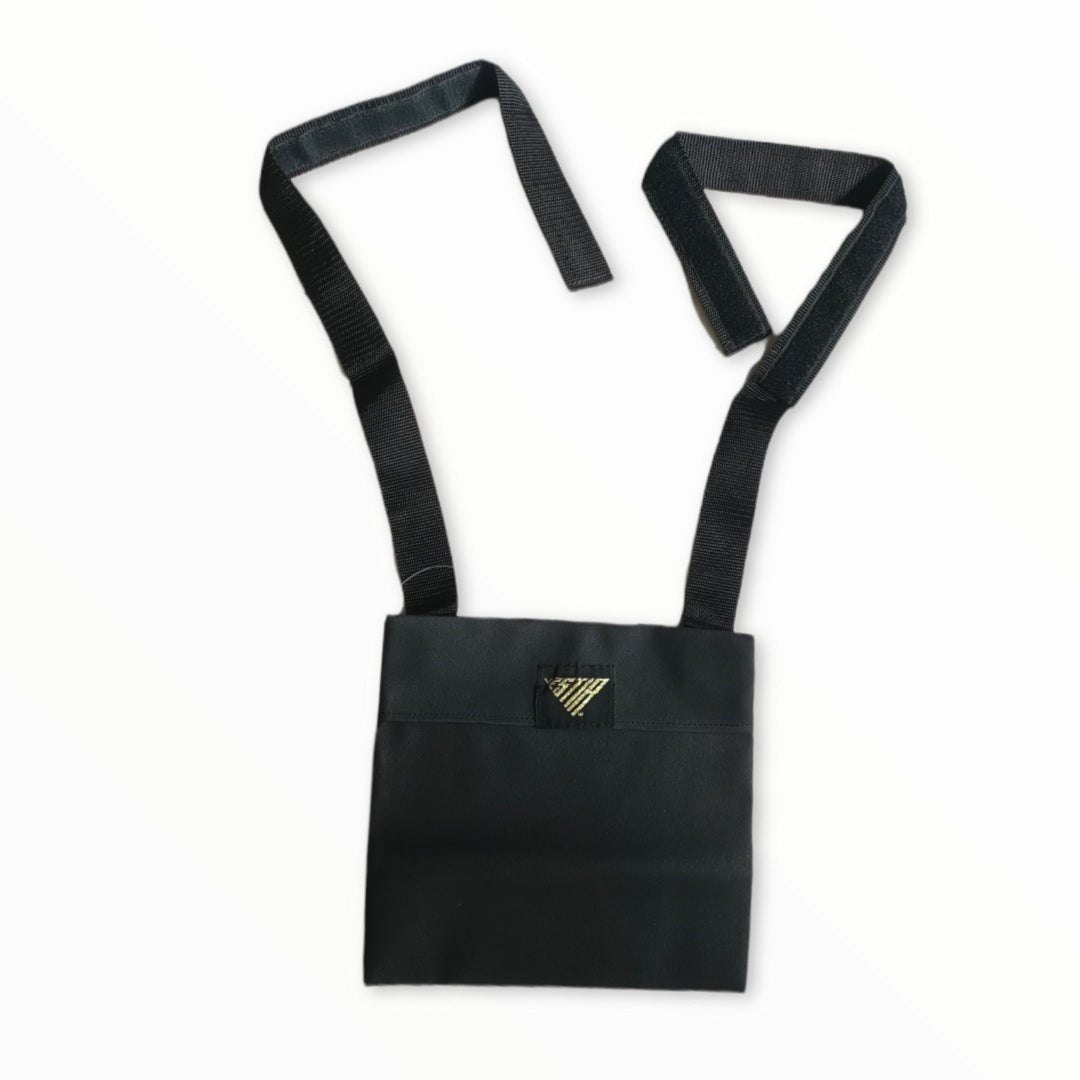 Crossbody Rubberised Nylon Bag