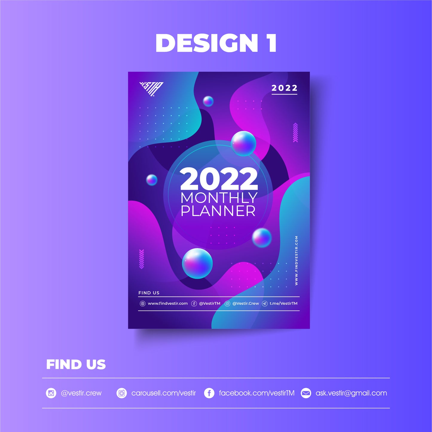 2022 Monthly Planner