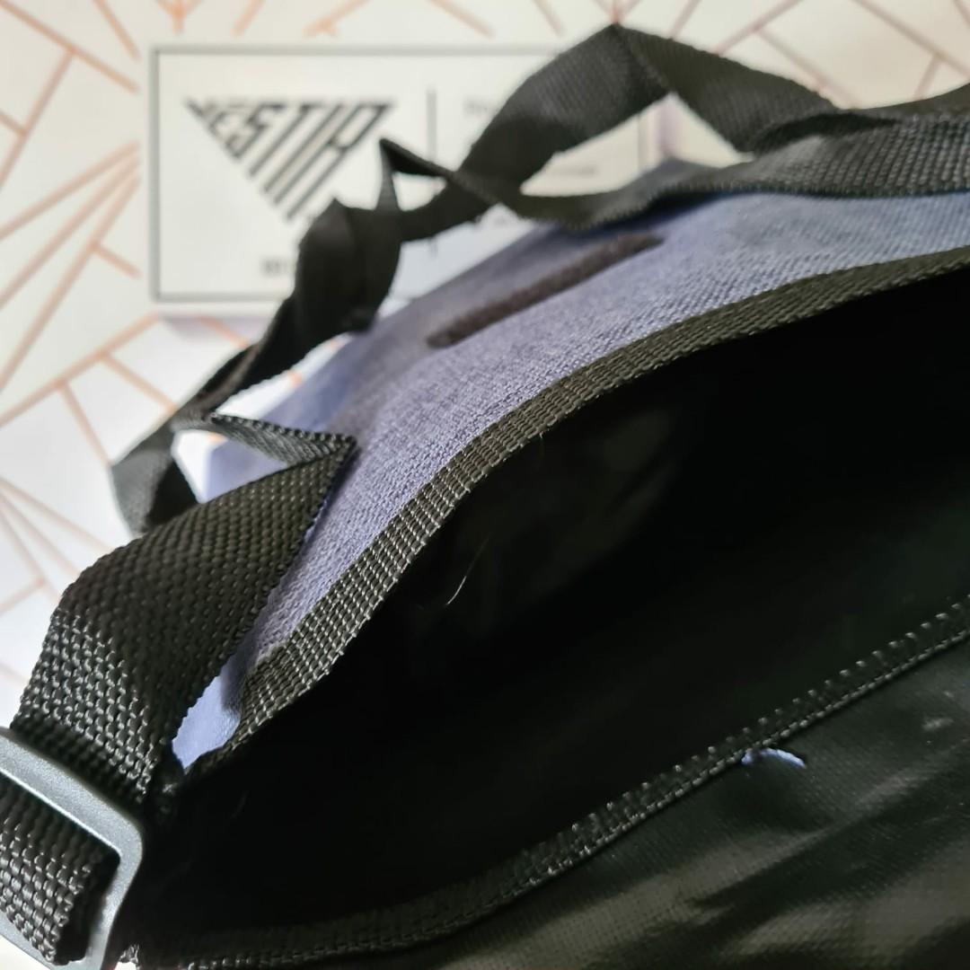 Denim Flap Shoulder Bag
