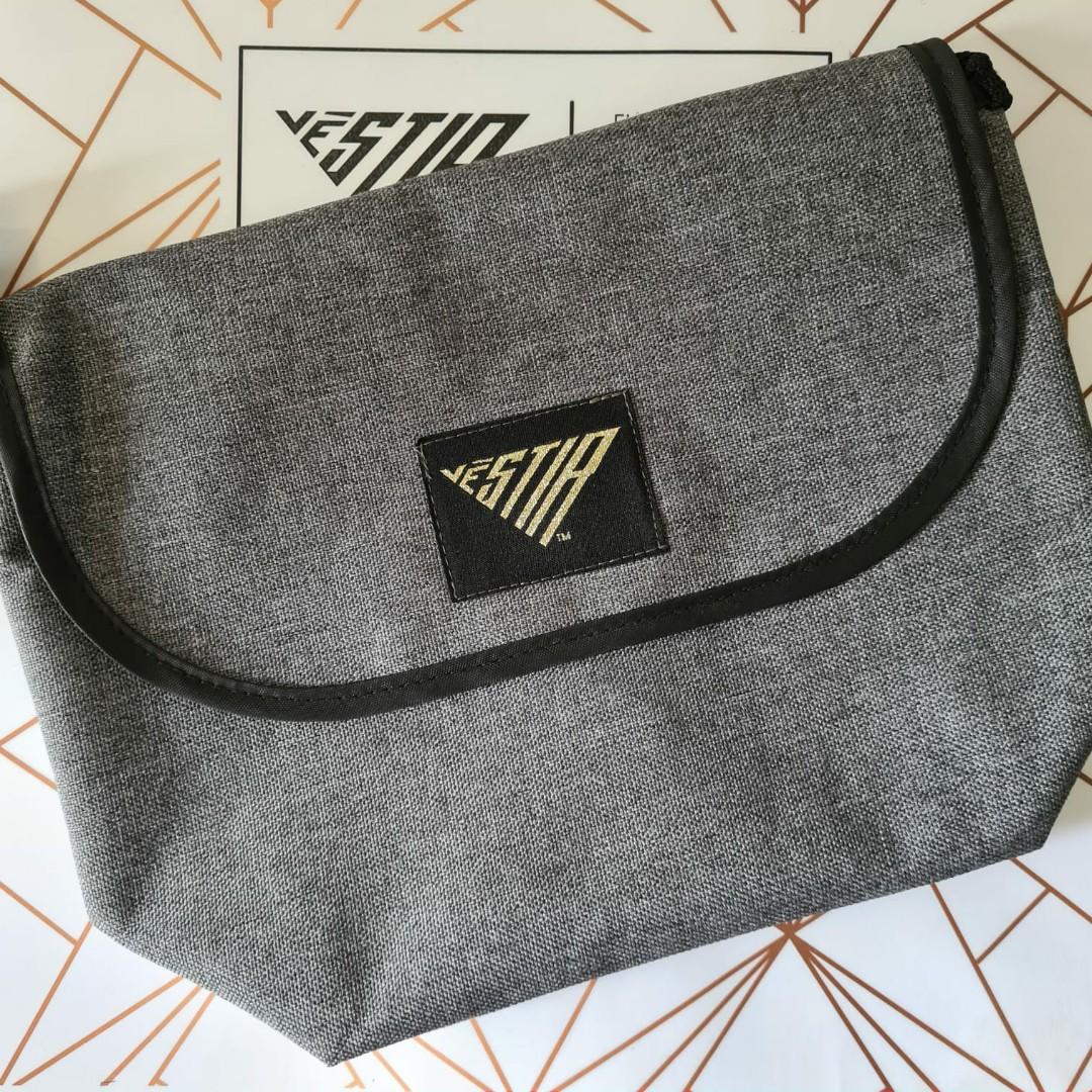 Denim Flap Shoulder Bag