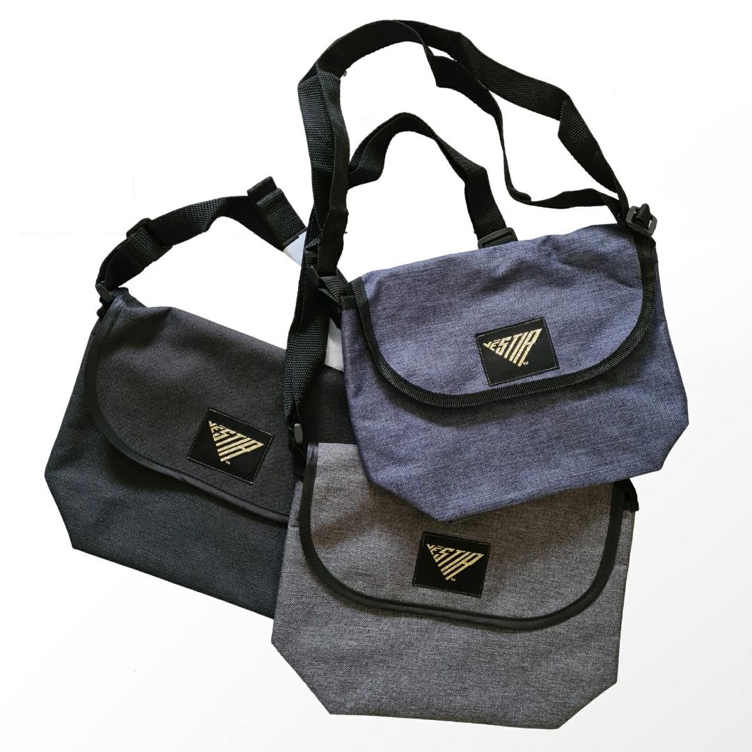 Denim Flap Shoulder Bag