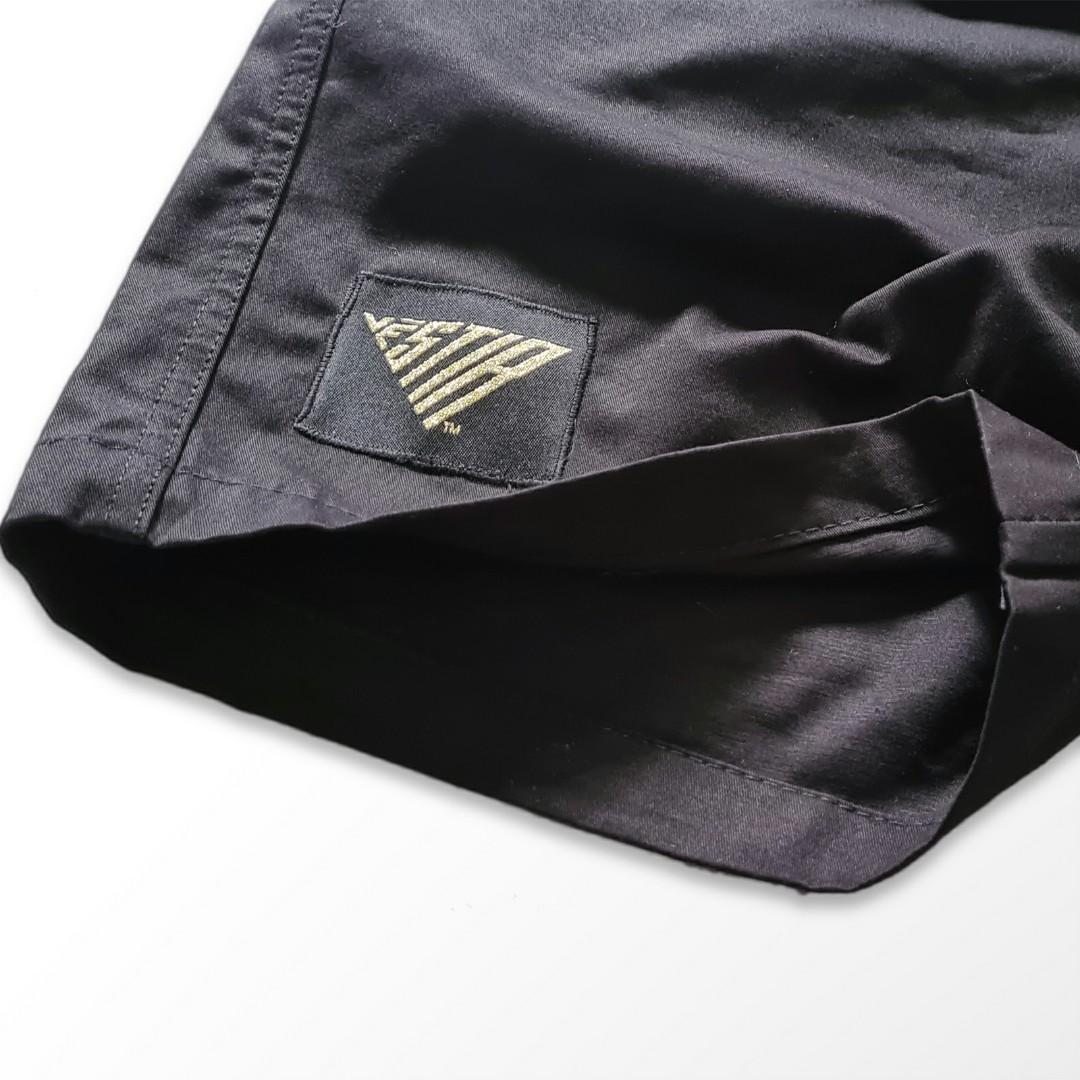Slim Fit Bermuda with Buckle