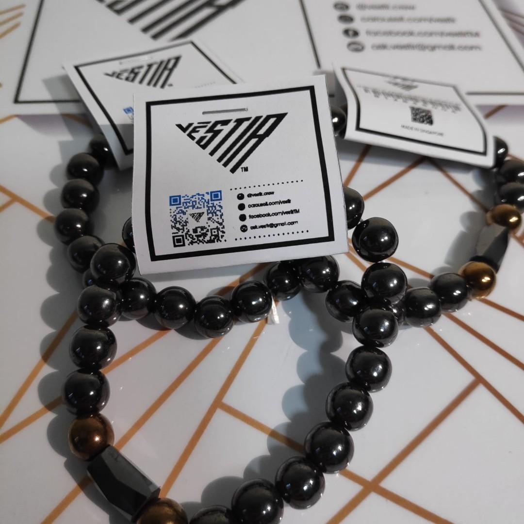Magnetic Faux Hematite Bracelet
