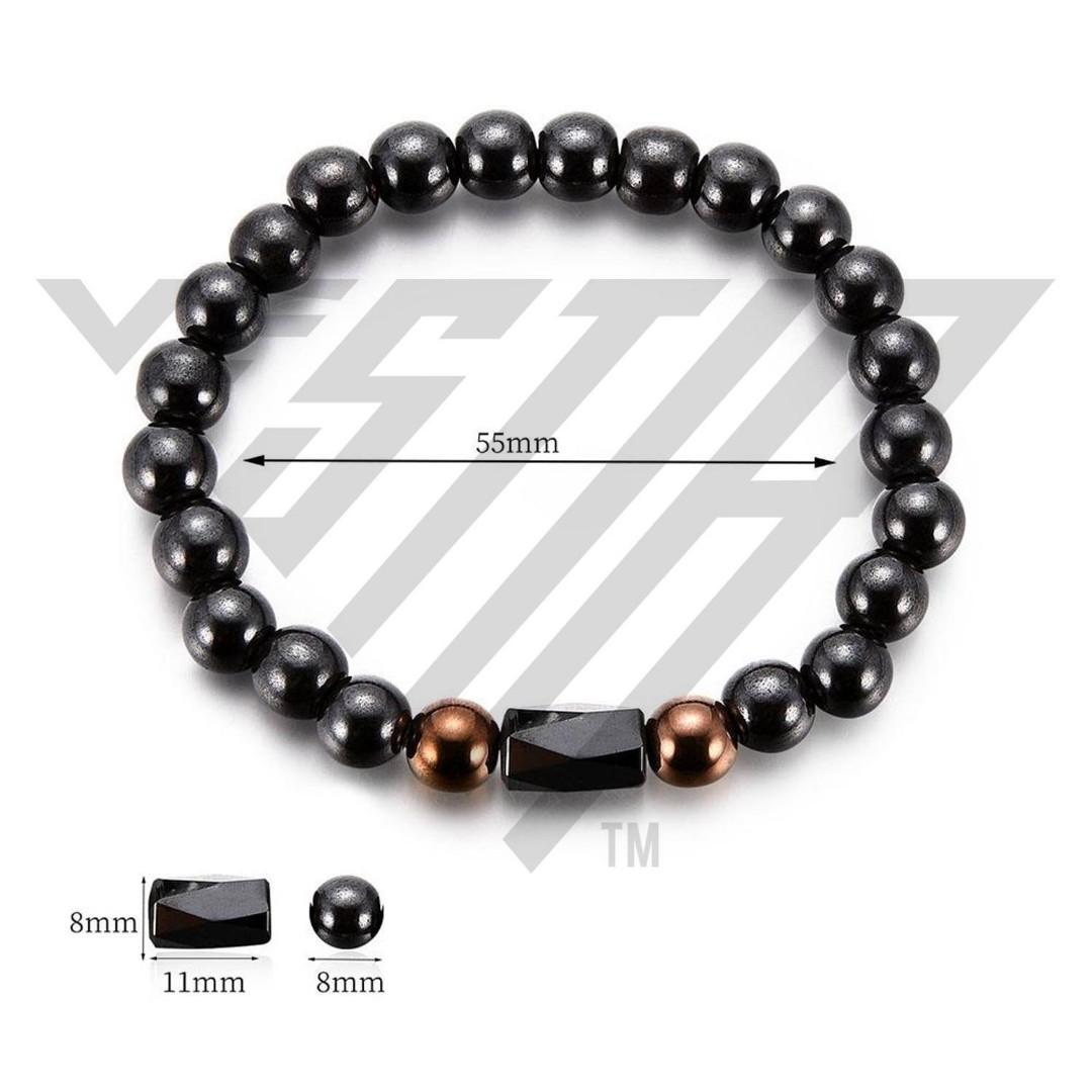 Magnetic Faux Hematite Bracelet