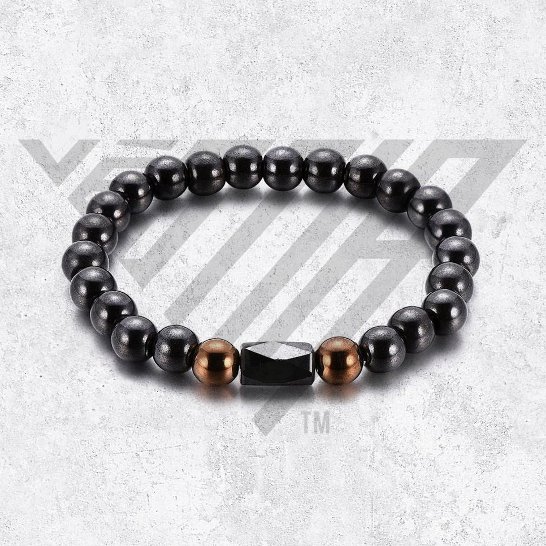Magnetic Faux Hematite Bracelet
