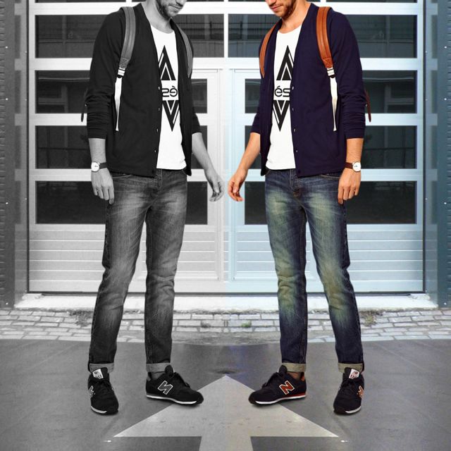 MIRROR REFLECTION T-SHIRT