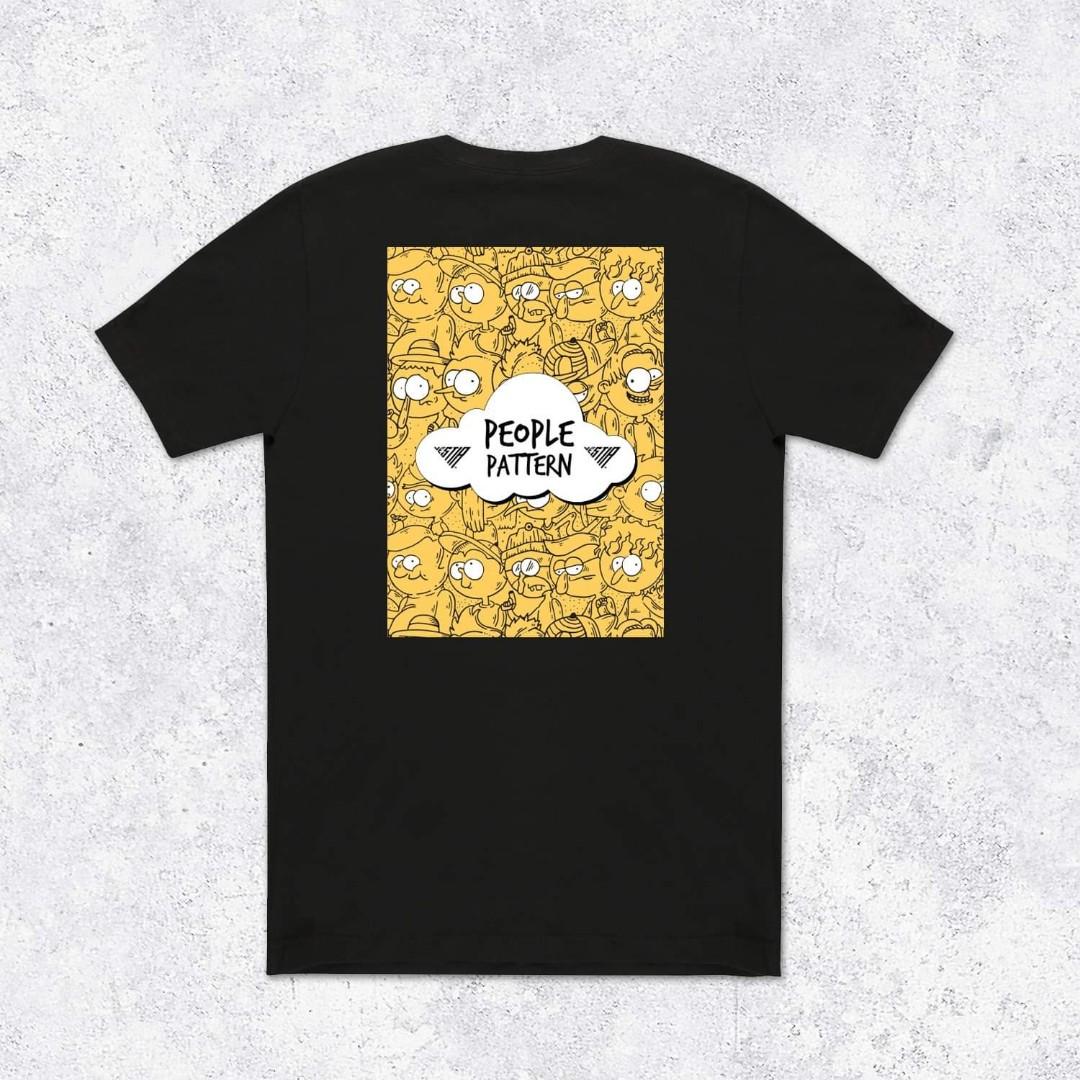 PEOPLE PATTERN T-SHIRT