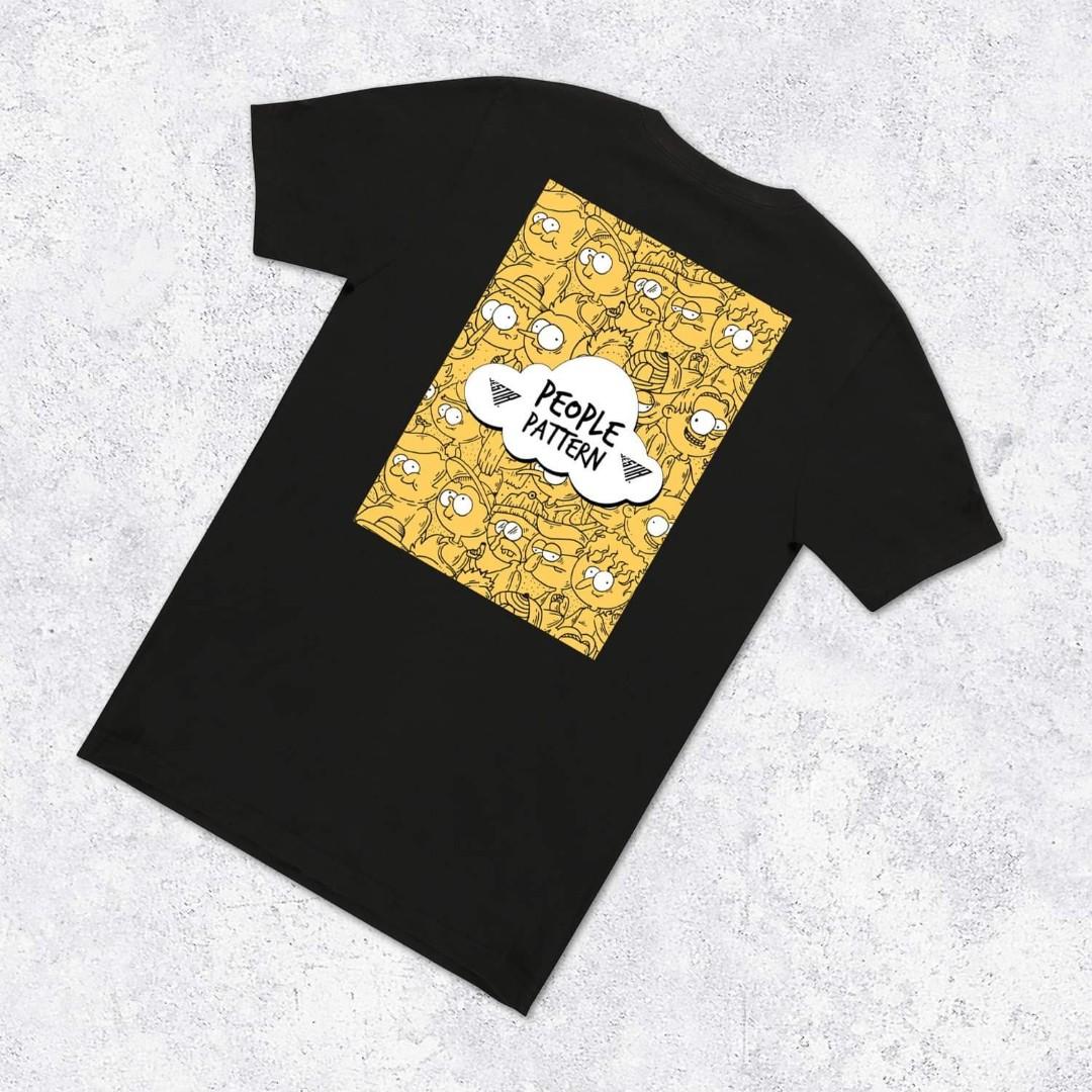 PEOPLE PATTERN T-SHIRT