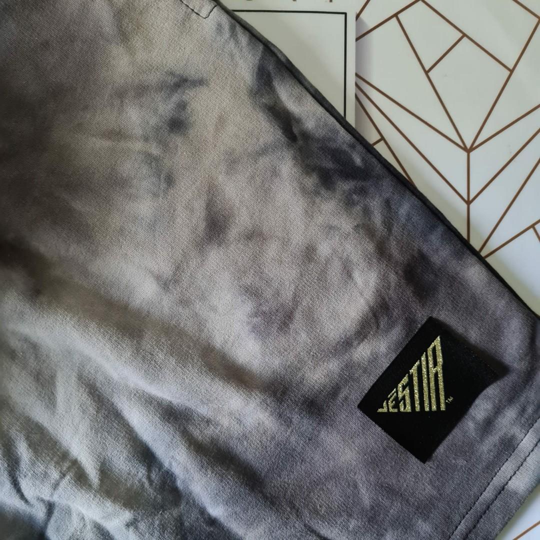 Tie Dye Elastic Waist Shorts