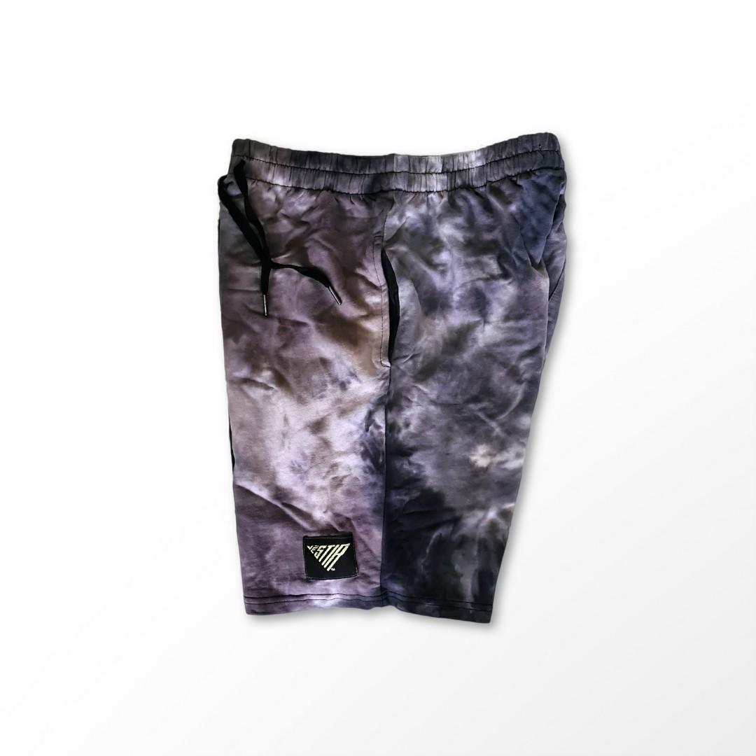 Tie Dye Elastic Waist Shorts