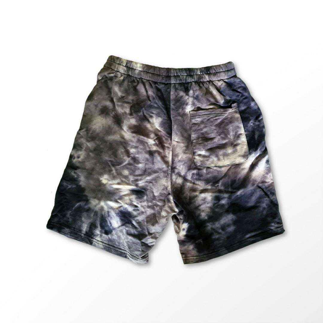 Tie Dye Elastic Waist Shorts