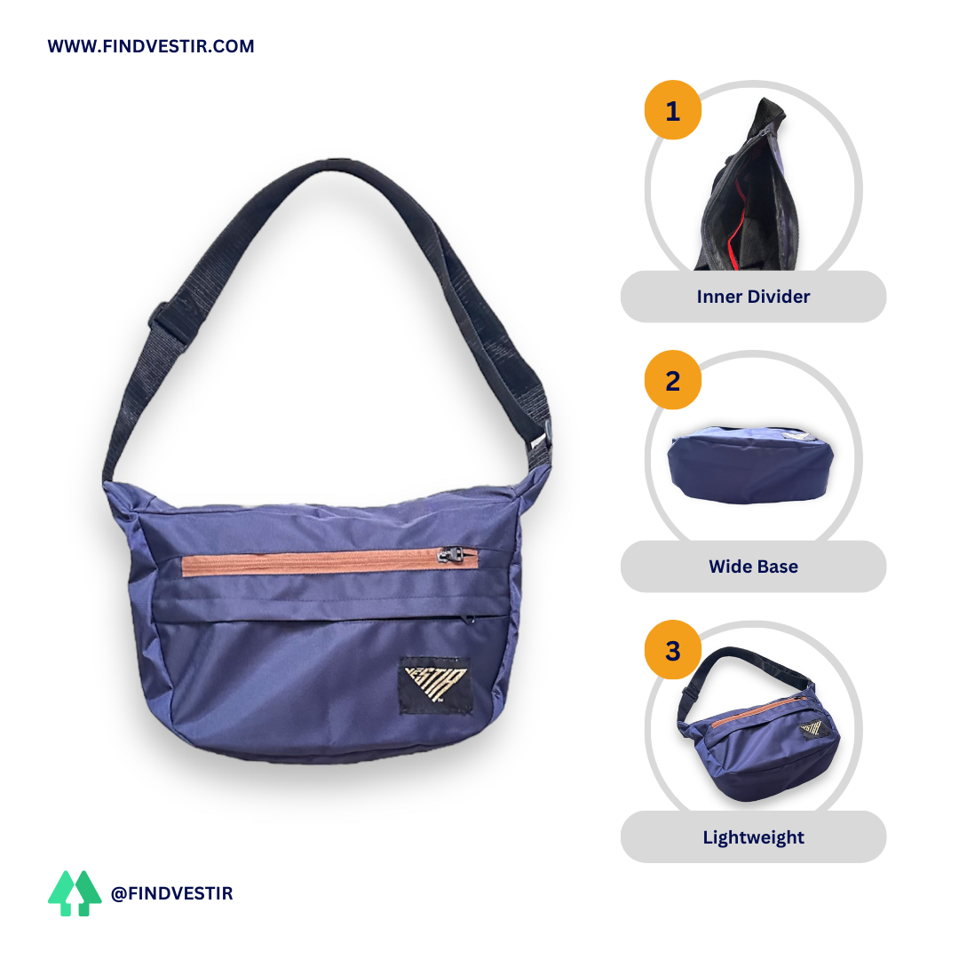 Round Messenger Sling Bag