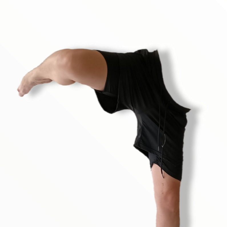 Fitness 2-in-1 Shorts with Towel Loop