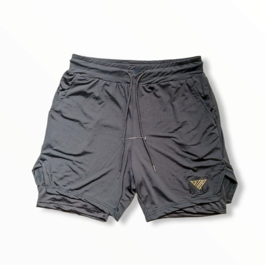 Fitness 2-in-1 Shorts with Towel Loop