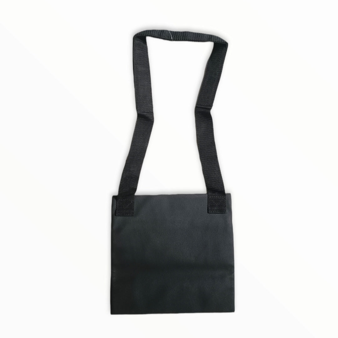 Crossbody Rubberised Nylon Bag