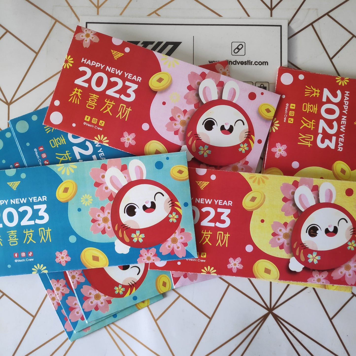 2023 CNY Long Red Packet