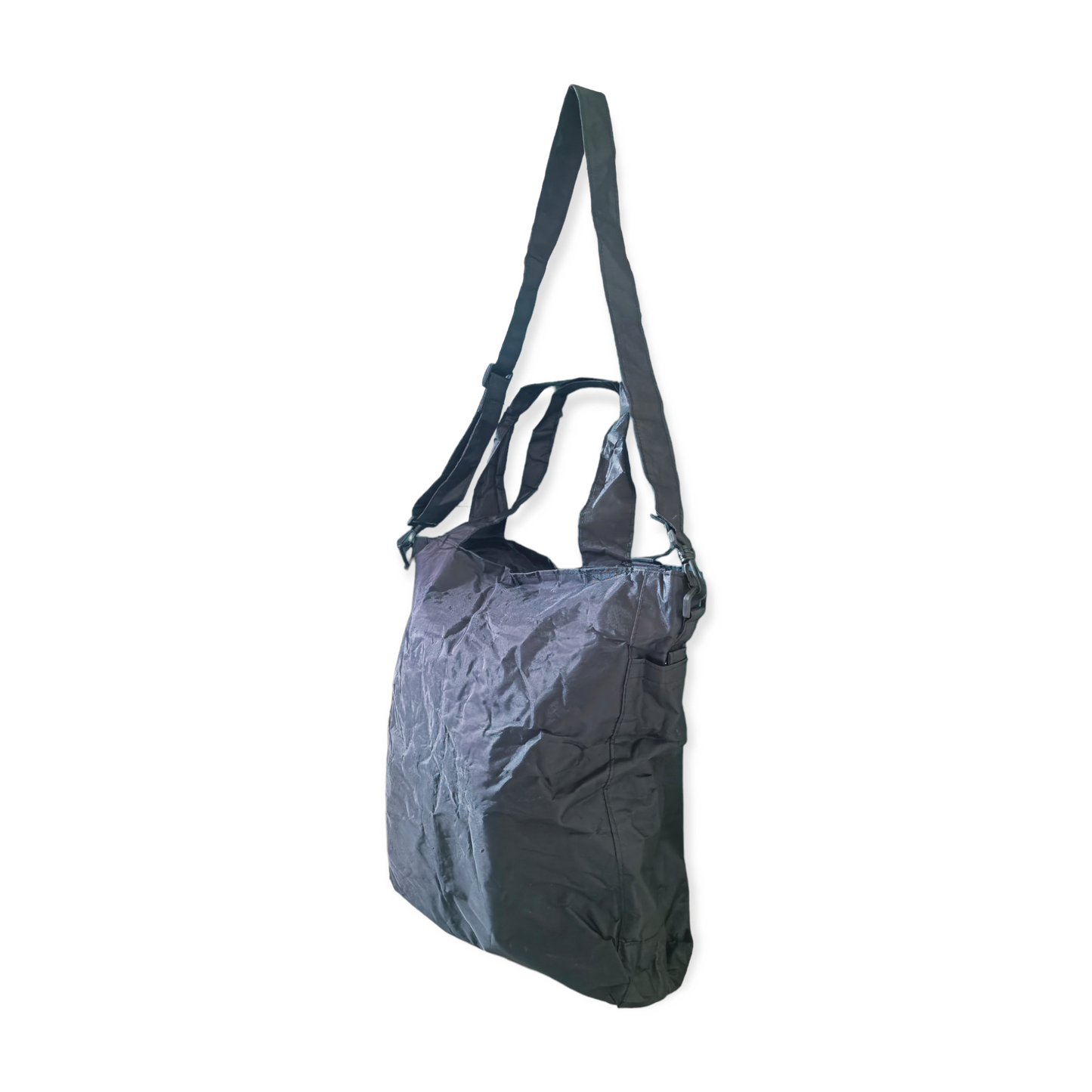 Minimalist Classic Water Resistant Nylon Travel Tote Bag