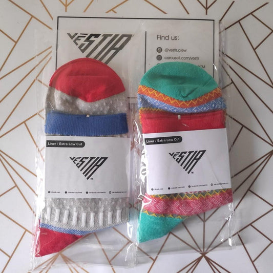 Assorted Unisex Liner / Extra Low Cut Socks